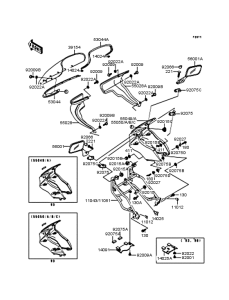 ZX900 カウリング