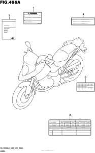 DL1000 (ABS) Label (Dl1000Al6 E03)
