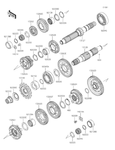 EX400 Трансмиссия