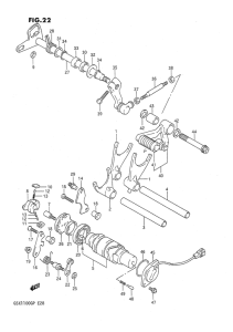 GSX1100 Переключение передач