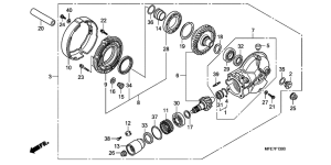 VT750C2 Редуктор