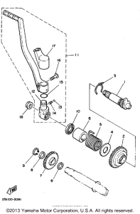 YZ490T Стартер