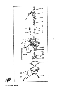 YN50R Карбюратор