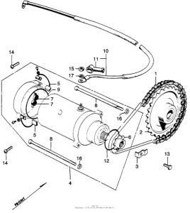 CB350 Стартер