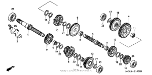 VT1100C2 Трансмиссия