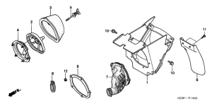 CR250R Воздухоочиститель