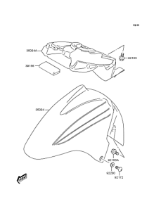 SC250 Переднее крыло