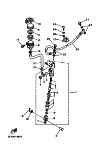 Задний тормозной цилиндр