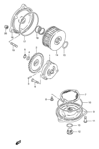 GN250 Маслонасос