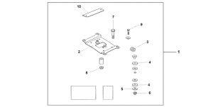 FJS400 (ABS) Crusing backrest
