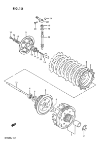 DR125 Бендикс