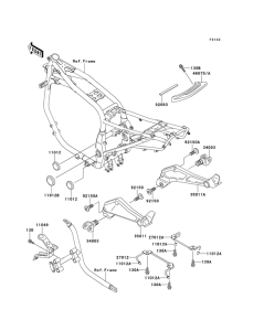 ZX1100 Ящик аккумуляторной батареи