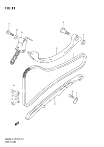 AN650 (ABS) Держатель направляющей