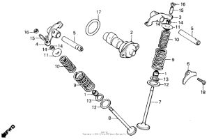 TLR200 Распределительный вал