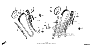 VT750C2B Цепь ГРМ