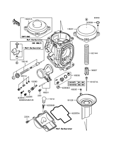 ZX1200 Карбюратор в разборе