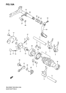 RM-Z250 Переключение передач