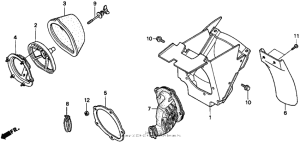 CR250R Воздушный фильтр