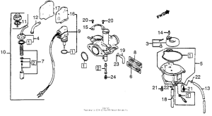 TG50 Карбюратор