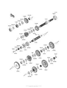 ZG1400 Трансмиссия