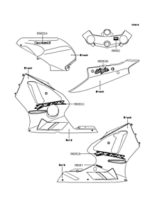 ZX1200 Наклейки