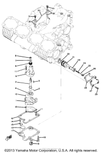 TZ750D Масляный насос