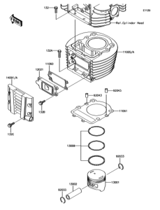 BJ250LGFA シリンダ / ピストン