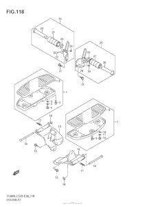 VZ800 Подножки
