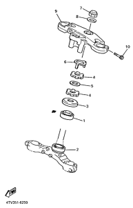 YZF600R Управление