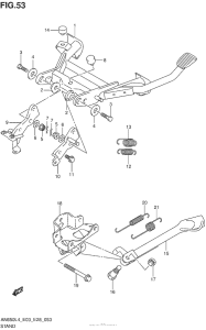AN650Z Подножка