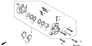 SFX50 Передний суппорт