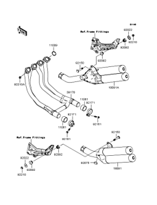 ZR1000 Глушитель