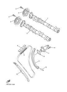 YZF-R6 Camshaft. chain