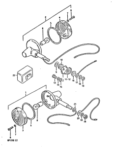 GP125 Поворотники