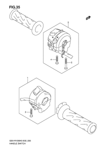 GSX-R1000 Рулевой переключатель