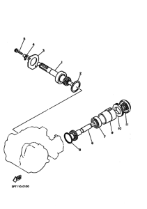 PW50 PW50E Трансмиссия