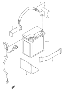 VL125 Аккумулятор
