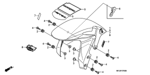  Переднее крыло