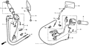 GL1500CT Switch + cable