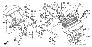 GL1500CT Боковые кофры