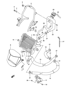 AY50 Радиатор