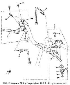 QT50F Handle switch-lever