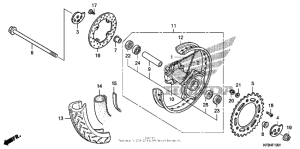  Заднее колесо