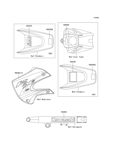 KX65 Labels(kx65-a3)