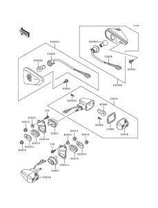 ZX600 Сигнал поворота