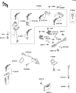ZG1000 Замок зажигания