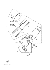 CS50M Выхлопная система