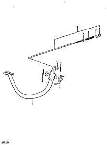 GP125 Передний суппорт