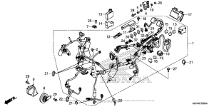 GL1800C Жгут проводов