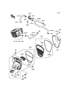 VN900 Воздушный фильтр